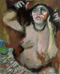 Nudo, 1986, olio su tela, cm 60x50, esposta all’Expo Arte di Bari (1987)